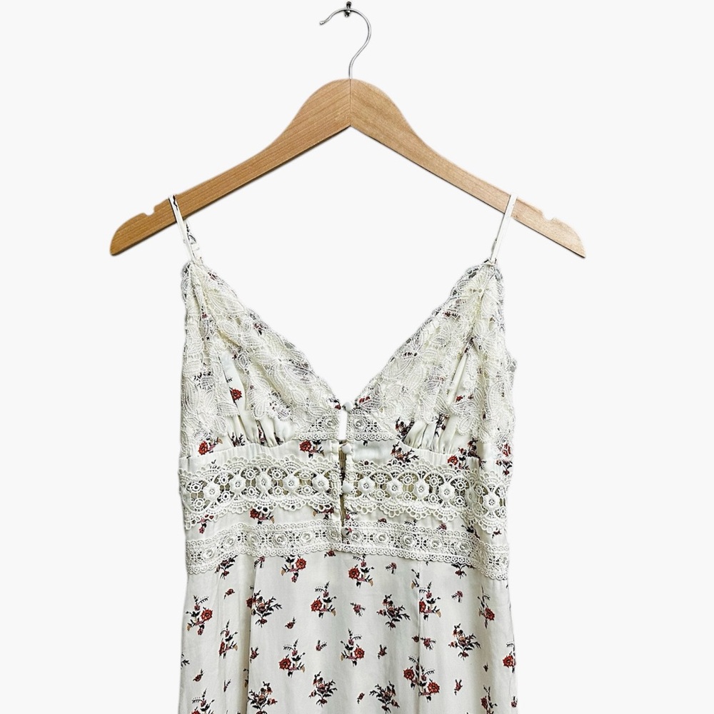 Free People Intimately Out & About Maxi Slip Dress in Ivory - Picture 5 of 10